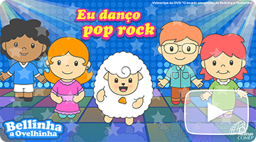 Capa do videoclipe Eu danço pop rock